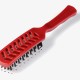 Vented hairbrush (red)