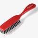 Classic 7-row hairbrush (red)