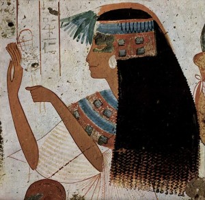 Egyptian Hair Drawing